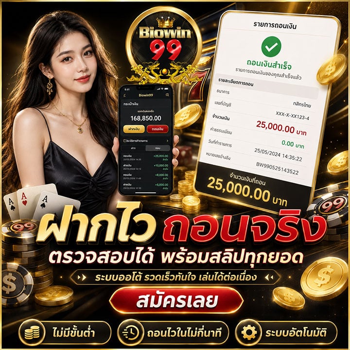 ฝากไว ถอนได้จริง