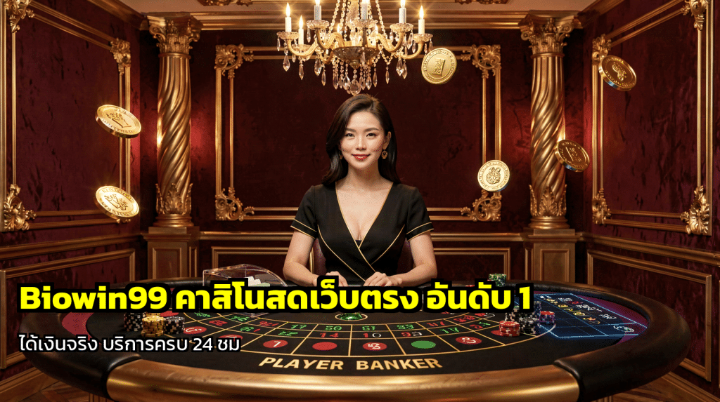 Biowin99 คาสิโนสดเว็บตรง