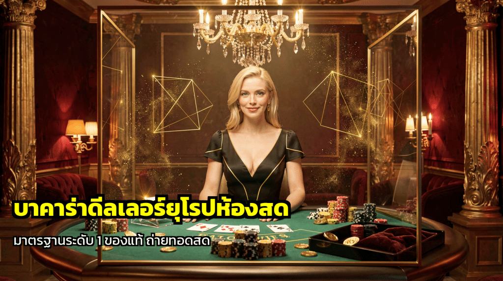 บาคาร่าดีลเลอร์ยุโรปห้องสด