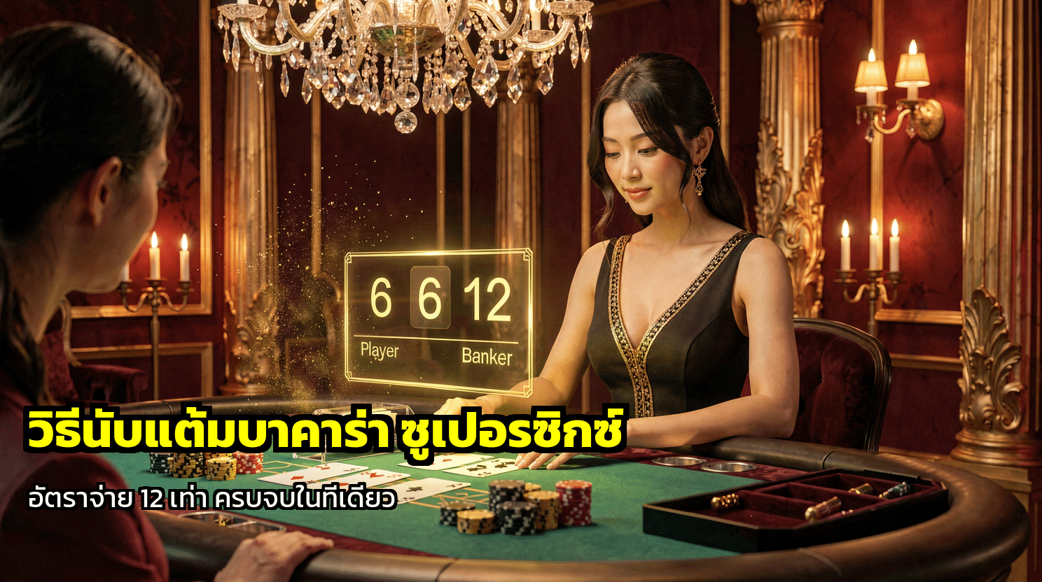 วิธีนับแต้มบาคาร่า ซูเปอร์ซิกซ์
