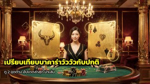 เปรียบเทียบบาคาร่าวัววัวกับปกติ